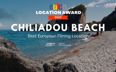 Chiliadou Beach winning the EUFCN Location Award 2022 for “Triangle of Sadness”